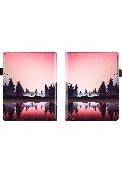 Pocketbook Inkpad Renkli 2 / 3 Gece Için Skin-Fe Deri Kılıf (Yurt Dışından)