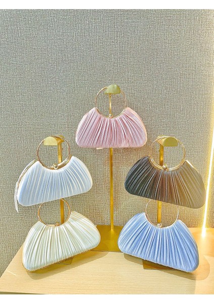 Kadın Çanta Pileli Yemek Çantası (Yurt Dışından) fırsatları