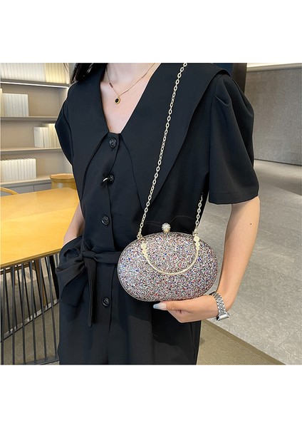 Bayan Yemek Çantası, Clutch, Çapraz Askılı Çanta-1 (Yurt Dışından)