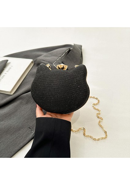 Kadın Moda Omuz Çantası Küçük Yuvarlak Çanta-1 (Yurt Dışından)