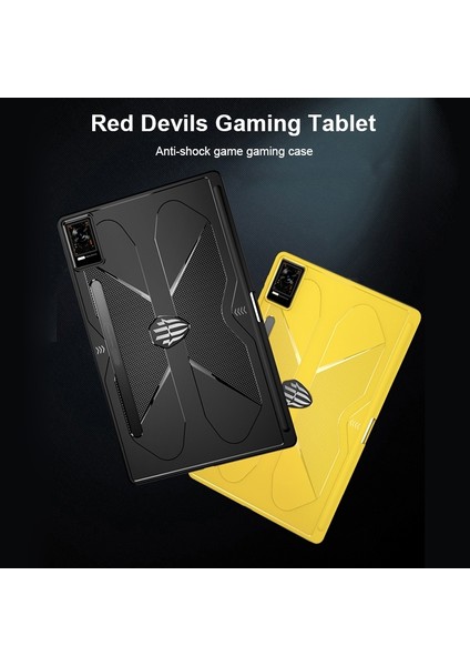 Zte Nubia Red Magic Oyun Tableti Siyah Için Darbeye Dayanıklı Tpu Kılıf (Yurt Dışından)