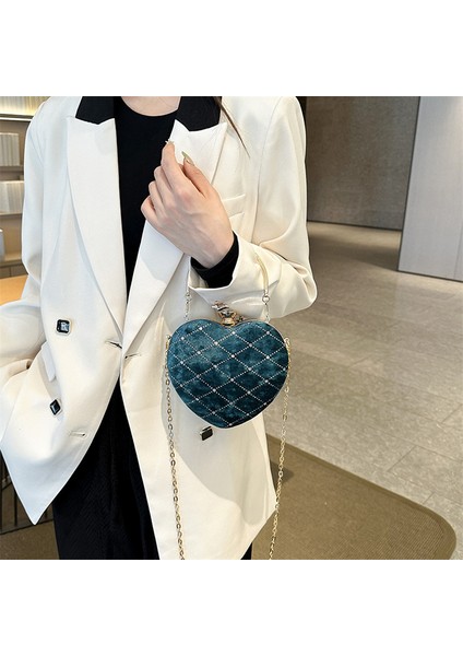 Lady's Için Yüksek Kaliteli Kalp Şeklinde Bir El Çantası-1 (Yurt Dışından) modelleri