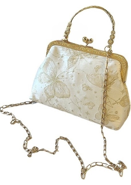 Kadın Klasik Ipek Çanta Crossbody Çanta (Yurt Dışından)