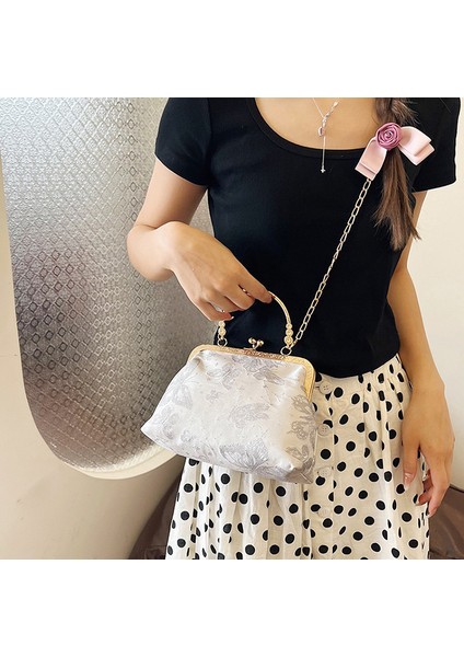 Kadın Klasik Ipek Çanta Crossbody Çanta (Yurt Dışından) fiyatları