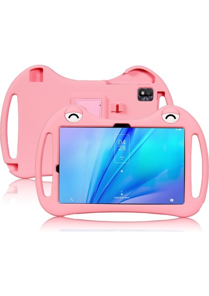 Tcl Tab 10S 2021 Pembe Için Karikatür Silikon Tablet Kılıfı (Yurt Dışından)