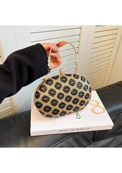 Bayanların Trendi Sequin, Akşam Yemeği Kısıtlı Çantası. (Yurt Dışından)