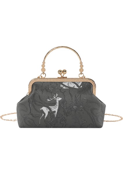 Çin Tarzı Kadın Çantası, El Çantası, Omuz Çantası (Yurt Dışından)