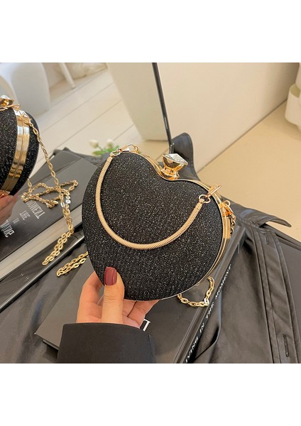 Yüksek Sonun Kadınların Moda Kıs Itlı Çantası Kalp Şeklindeki Çantası-1 (Yurt Dışından) fiyatları