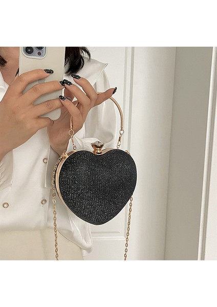 Yüksek Sonun Kadınların Moda Kıs Itlı Çantası Kalp Şeklindeki Çantası-1 (Yurt Dışından) modelleri