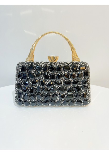 El Yapımı Ziyafet Çanta Kadın Parlak Crossbody Çanta (Yurt Dışından)