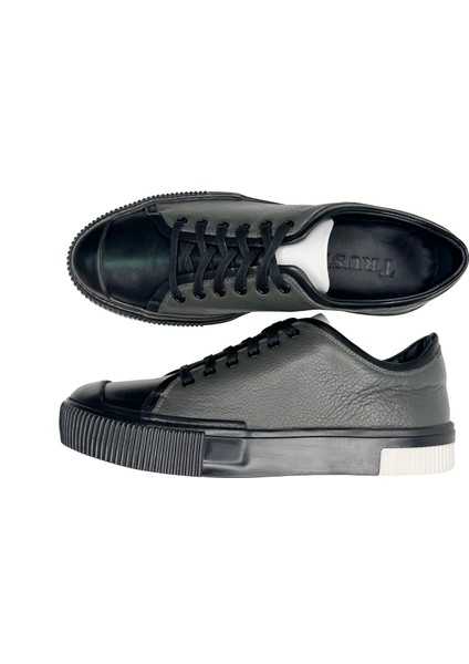 Bağcıklı Gri Sneaker Ayakkabı modelleri