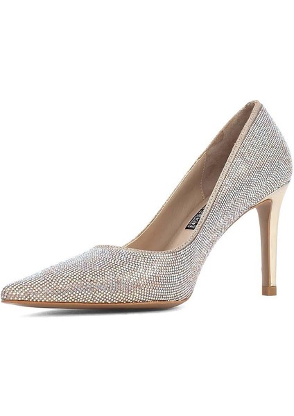Kadın Dore Taşlı Ince Topuklu Stiletto fırsatları