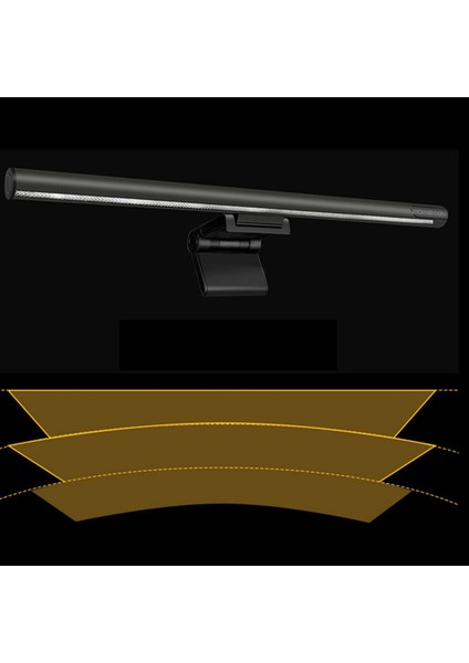 Ekran LED Masa Lambası Pc Bilgisayar Dizüstü Ekran Asılı Işık Çubuğu Pro Masa Lambası Ofis Çalışma Okuma Işığı LCD Monitör (Yurt Dışından)