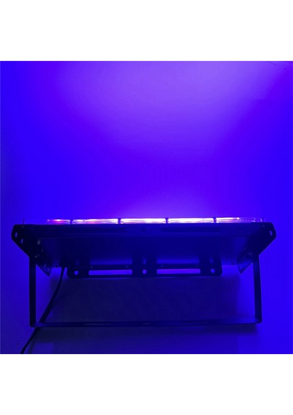 Uzaktan LED Projektör Reflektör Işık Lambası Su Geçirmez IP65 Dış Mekan Projektör Bahçe LED Rgb Spot 100W Abd Fişi (Yurt Dışından)