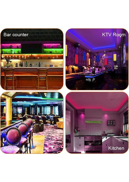 5m Rgb Işık Şeridi 3528 300LED Esnek LED Şerit Işık 44 Tuşlu Uzaktan Kumanda + Kumanda ile Noel Oturma Odası Yatak Odası Için (Yurt Dışından) indirimleri