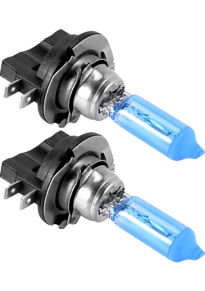 2x H11B 55W Araba Halojen Işık Far Ampul Lamba Parlak Beyaz 6000K DC12V (Yurt Dışından)