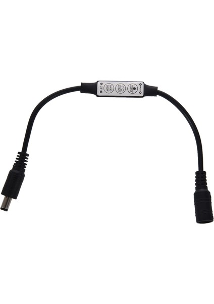 Düşük Profilli Hat Içi Kontrol Cihazı Mini 3 Anahtarlı LED Şerit Işığı Için Dimmer Anahtarı Siyah (Yurt Dışından) modelleri