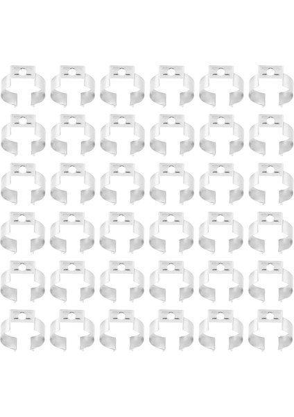 120 Adet T8 LED Ampuller U Klipler Tutucu Floresan Tüp Lamba Braketi (Yurt Dışından)