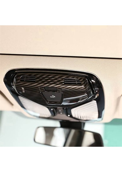 Bmw 5 6 Serisi Gt/x3/x4 X5 G30 Araç Iç Mekan Sticker Aksesuarları Için Karbon Fiber Ön Okuma Lambası Paneli Kapağı Döşemesi (Yurt Dışından) fiyatları