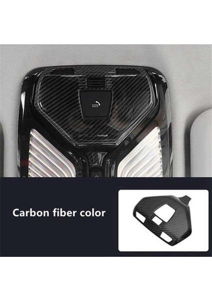 Bmw 5 6 Serisi Gt/x3/x4 X5 G30 Araç Iç Mekan Sticker Aksesuarları Için Karbon Fiber Ön Okuma Lambası Paneli Kapağı Döşemesi (Yurt Dışından) fırsatları