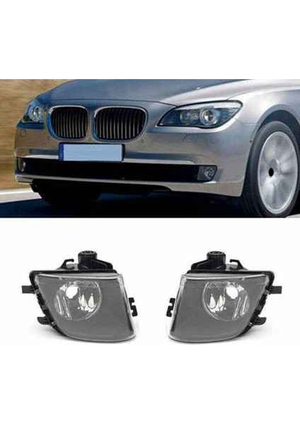 63177182195 63177182196 Ön Tampon Sis Lambası Kapağı Abajur Araba Bmw 7 Serisi Için F01 F02 740I 740LI 750I 2009-2013 (Yurt Dışından) modelleri