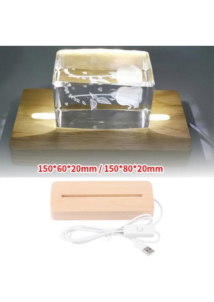 Ahşap Dikdörtgen Işık Tabanı, Ahşap Taban Sıcak Işık, Ahşap LED Işık Tabanı Dönen Ekran Standı Lamba Tutucu Lamba Tabanı (Yurt Dışından) fiyatları