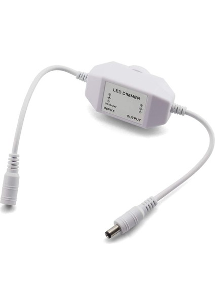 LED Işık Dimmer, Dc 12V-24V 6A Dimmer Anahtarı, LED Işık, LED Halat Işık 3528, 5050, 5630 (Beyaz) Için Uygundur (Yurt Dışından)