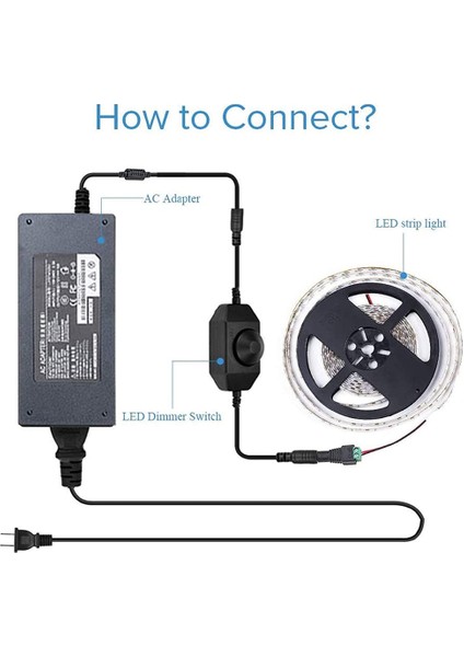 LED Işık Dimmer, Dc 12V-24V 6A Dimmer Anahtarı, LED Işık, LED Halat Işık 3528, 5050, 5630 (Beyaz) Için Uygundur (Yurt Dışından) fırsatları