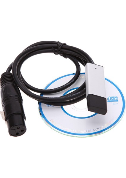 USB-DMX512 Bilgisayar Aydınlatma Konsolu Çok Fonksiyonlu Serbest Stil Işık Konsolu Düğün Sahne Karartma Denetleyicisi (Yurt Dışından)
