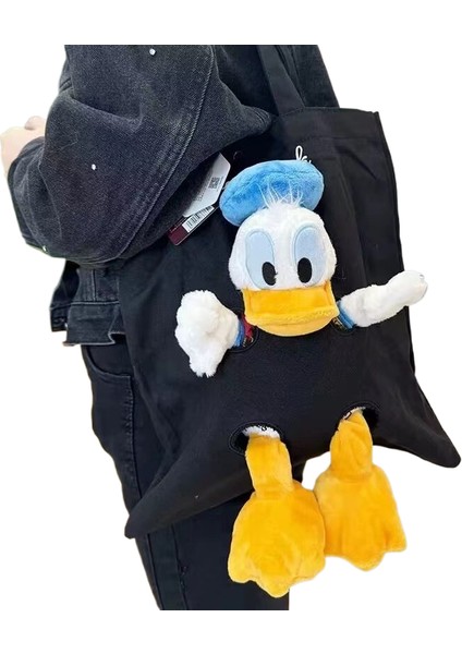 Disney Mickey Bebek Yıldız Delloux Kuromi Peluş Oyuncaklar Mickey Mouse Bebek Oyuncak Bebek Makine Bebek Arkadaşı Hediye (Yurt Dışından)