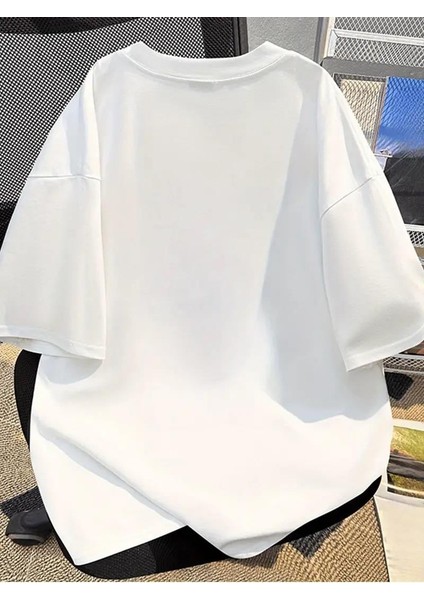 Focus Cat Baskılı Beyaz T-Shirt fiyatları