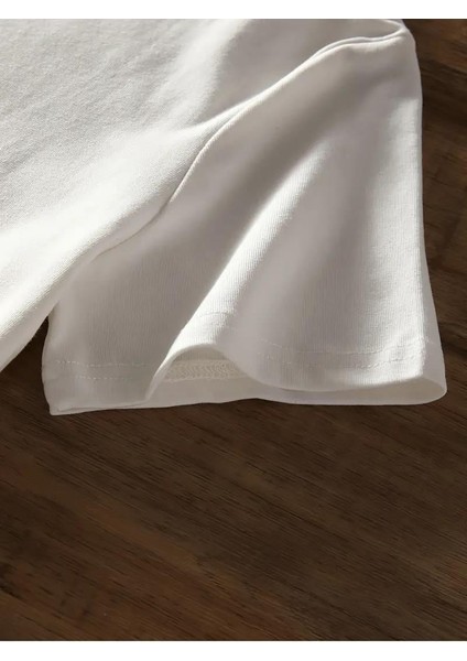 Kitty Face Baskılı Oversize T-Shirt modelleri