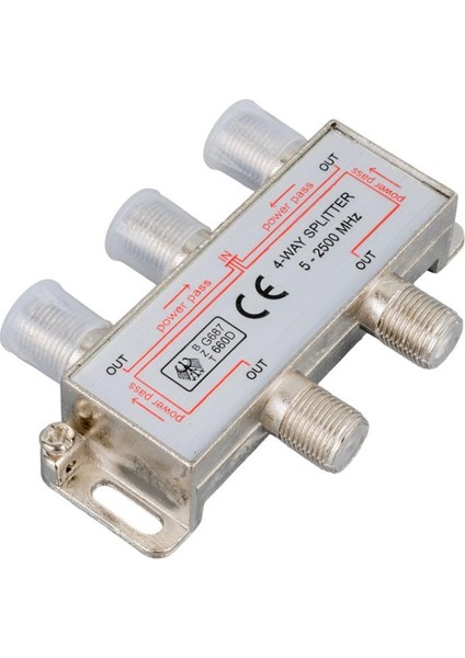 1/4 Splıtter 5-2500 Mhz Mag Sinyal Bölücü