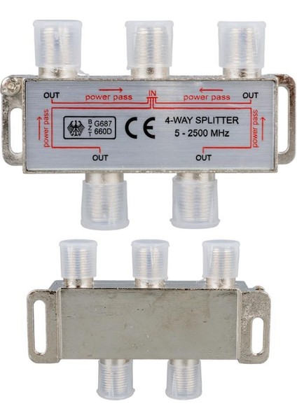 1/4 Splıtter 5-2500 Mhz Mag Sinyal Bölücü fiyatları