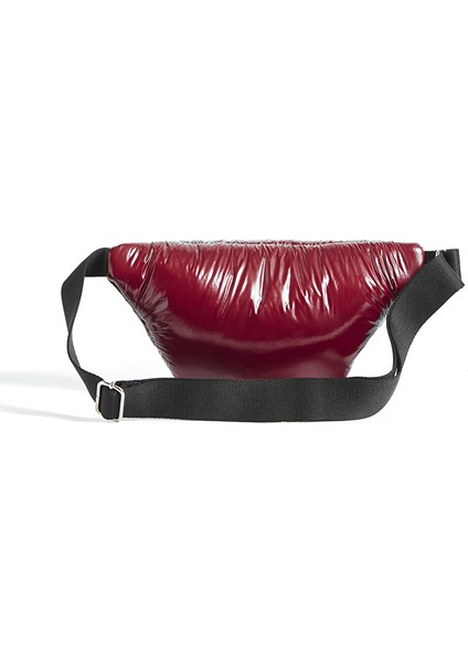 Bel Çantası Waist Bag Quilted Line Burgundy Glossy fiyatları