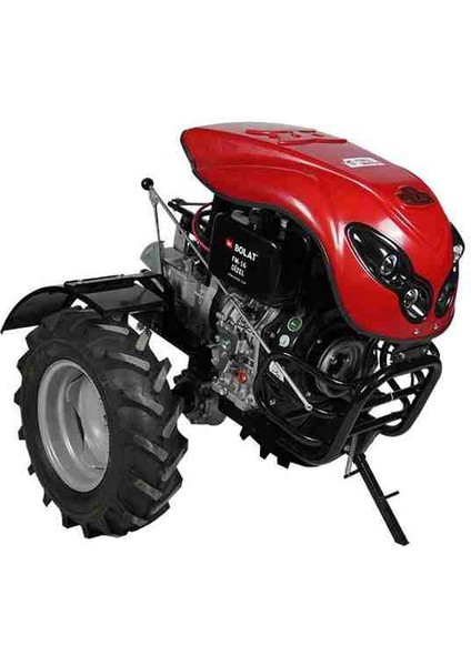 FM16 14BG 660CC 212.5 Kg İpli 3+1 İnce Kovan Disk Frenli Amortisörsüz Bıçaksız Direksiyonsuz Dizel Çapa Makinesi
