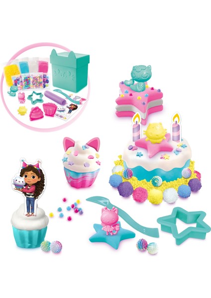 Gabby's Doll House Cakey Cat Birthday Cat Box modelleri
