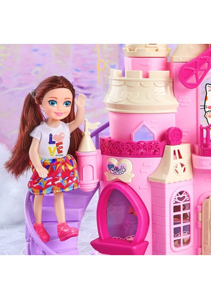 Sparkle Bella Princess Eğlenceli Kale Seti modelleri