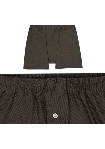 Boxer Erkek, 5'li "KARIŞIK" Boxer Set, % 100 Pamuklu POPLİN Kumaş Boxer, KOYU RENKLER, 5 ADET(Medium)