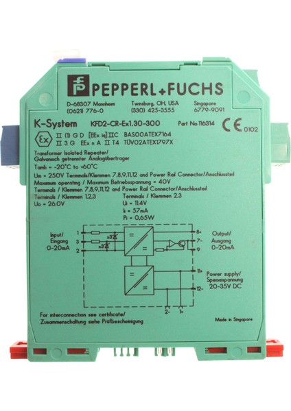 KFD2-CR-EX1.30-300 Pepperl+Fuchs Sinyal Dönüştürücü