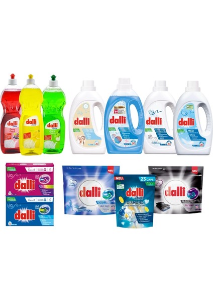 Dalli Deterjan Tanıtım Seti 12'li