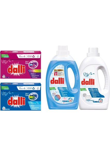 Dalli Deterjan Tanıtım Seti 12'li