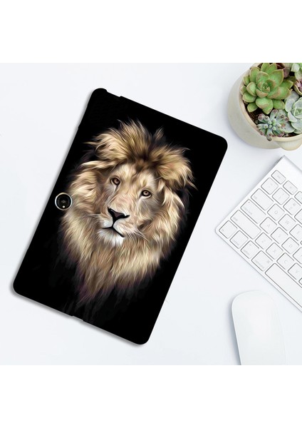 Oneplus Pad Go Lion Için Boyalı Tpu Tablet Kılıfı (Yurt Dışından)