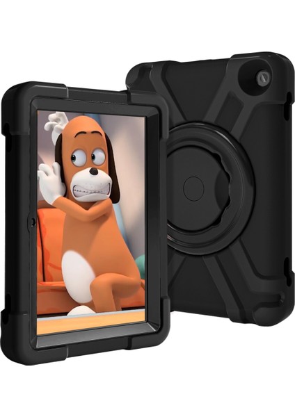 Fire Hd8 (2020) Pc + Silikon Kılıf Siyah (Yurt Dışından)