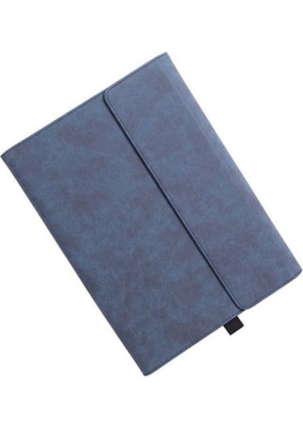 Microsoft Surface Pro 7/7+ Deri Kılıf Mavi Için (Yurt Dışından)