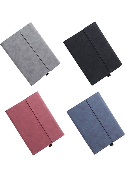 Microsoft Surface Pro 7/7+ Deri Kılıf Mavi Için (Yurt Dışından)