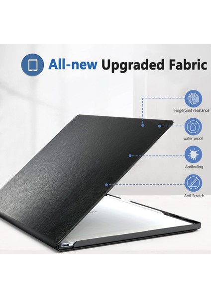 Remarkable 2 10,3 Inç 2020 Kağıt Tablet Kılıfı Stil 2 Siyah Siyah Için (Yurt Dışından)