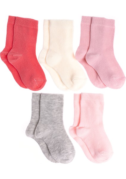 Kız 5'li Soket Çorap Kız Bebek
