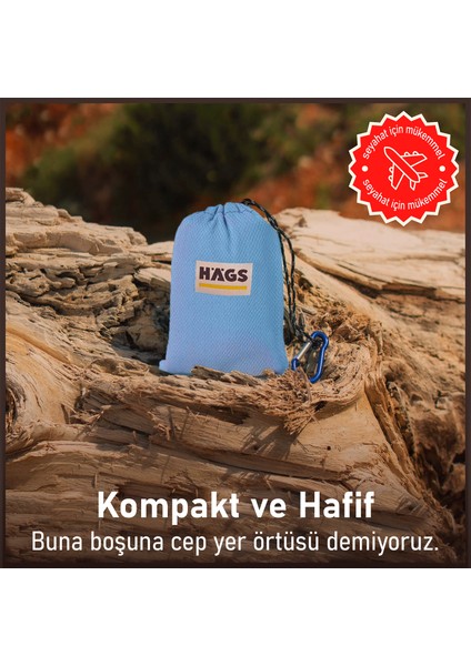Cep Yer Örtüsü, Piknik Örtüsü Kamp Matı, Plaj Örtüsü Su Geçirmez Hızlı Kurur 150-150CM Kırmızı