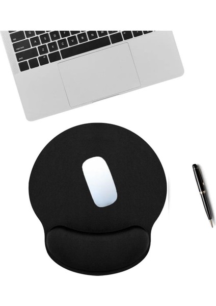 Premium Konforlu Bilek Destekli Ergonomik Kaymaz Taban Mouse Pad , Bilek Koruyucu Tasarım